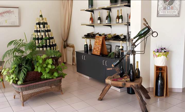 Une large gamme de champagne dans notre showroom Bar-sur-Seine